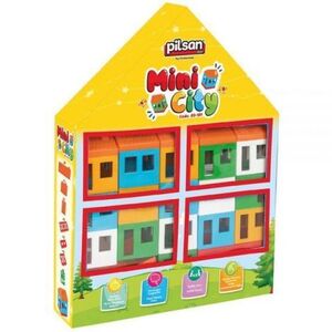 Imagine Set constructie Pilsan Mini City 40 piese
