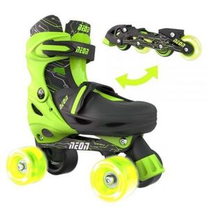 Imagine Role 2 in 1 Neon Combo Skates marime 30-33 Green
