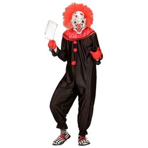 Imagine Costum clown salopeta neagra