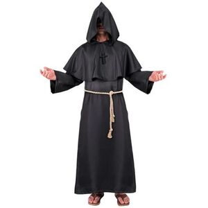 Imagine Costum calugar negru
