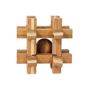 Imagine Joc logic IQ 3D Puzzle Box with ball, Fridolin