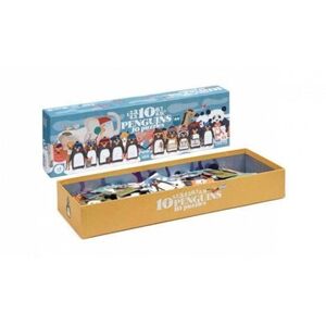 Imagine Puzzle progresiv 1, 2, 3..10 pinguini, Londji