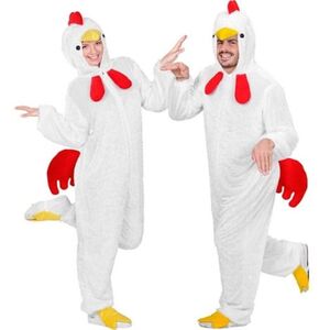 Imagine Costum gaina alb