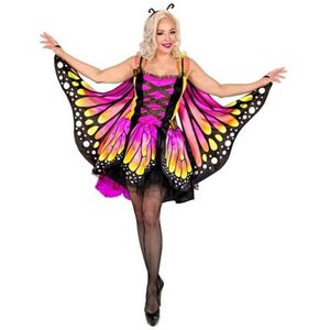 Imagine Costum fluture roz adult