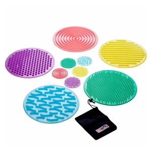 Imagine Set 10 discuri senzoriale texturate, TickiT