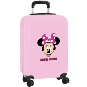 Imagine Troler Minnie Mouse cu carcasa rigida, 34x55x20 cm