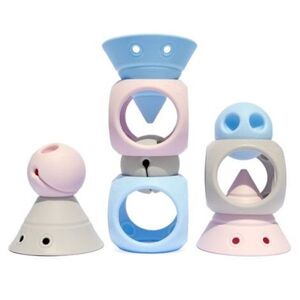 Imagine Building Genius, set senzorial pentru bebe, nordic colors