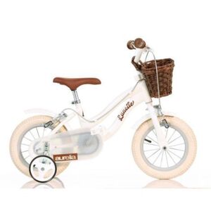 Imagine Bicicleta copii 12 - retro (alb)