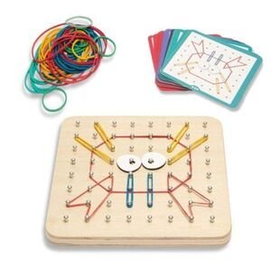 Imagine Geoboard, joc creativ cu elastice