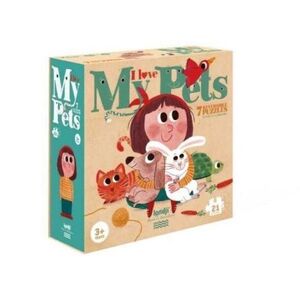Imagine Puzzle reversibil Animale de companie, Londji
