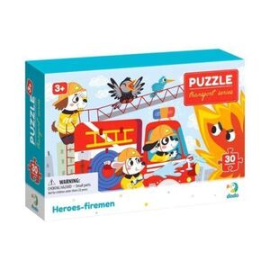 Imagine Puzzle educativ, Eroii pompieri, 30 piese