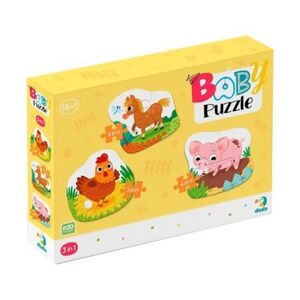 Imagine Puzzle pentru bebelusi, O zi la ferma