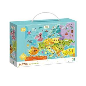 Imagine Puzzle Harta Europei, 100 piese