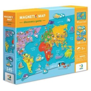 Imagine Puzzle magnetic, Harta lumii