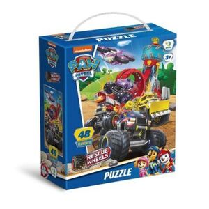 Imagine Puzzle Patrula catelusilor, Rescue Wheels, 48 piese