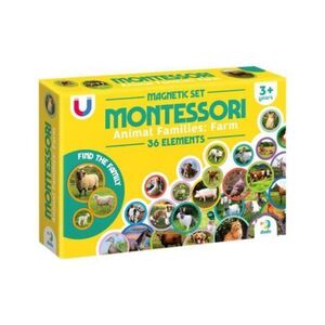Imagine Set magnetic Montessori, Familii de animale