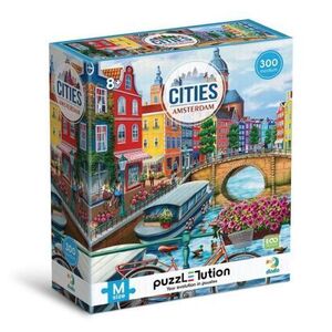 Imagine Puzzle orase, Amsterdam, 300 piese