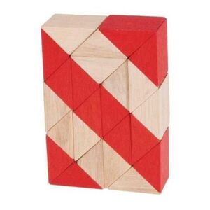Imagine Joc logic IQ 3D Puzzle Sarpe natur-rosu, Fridolin