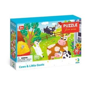 Imagine Puzzle Vacuțe si capre, 30 piese