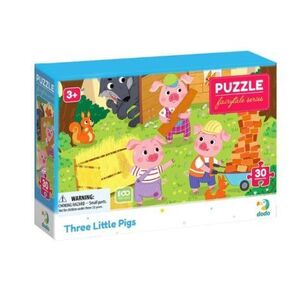Imagine Puzzle Cei trei purceluși, 30 piese