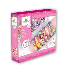 Imagine Brățări din mărgele polimerice kawaii, set DIY, Sycomore