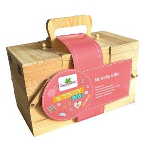 Imagine Activity Box, cutia cu fire pentru cusut, tricotat și croșetat