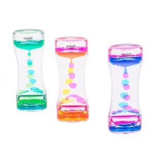 Imagine Turnulețe senzoriale cu lichid, Dual Rainbow
