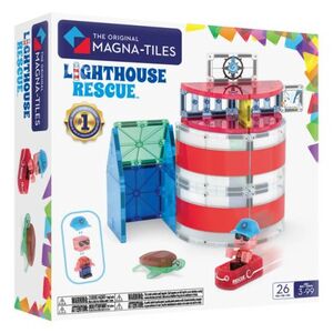 Imagine MAGNA-TILES Lighthouse Rescue, set magnetic