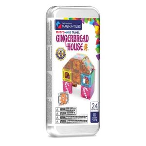 Imagine MAGNA-TILES Gingerbread House, Travel set