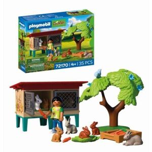 Imagine Playmobil - Jucarie de rol Tarcul iepurilor