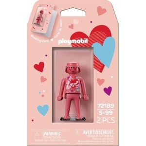 Imagine Playmobil - Felicitare cu figurina Love