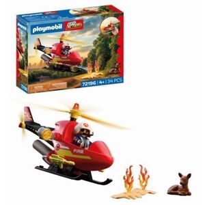 Imagine Playmobil - Jucarie de rol Elicopter de pompieri