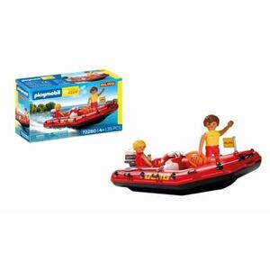 Imagine Playmobil - Jucarie de rol Barca de salvare