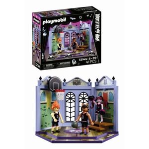 Imagine Playmobil - Monster High Terenul de casketball