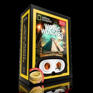 Imagine Kit STEM interactiv VR National Geographic - Minunile lumii,