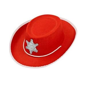Imagine Palarie cowboy copii rosie