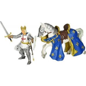 Imagine Papo Figurina Saint Louis Pe Cal