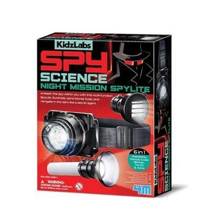 Imagine Kit STEM - Lanterna Spionului 6 in 1 - KidzLabs