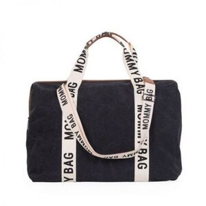 Imagine Geanta de infasat Mommy Bag negru Childhome