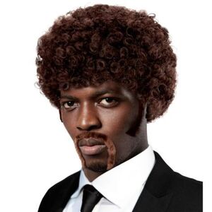 Imagine Peruca afro maro