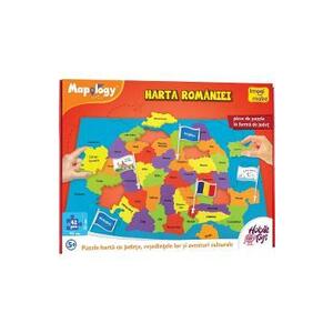 Imagine Puzzle 42: Harta Romaniei cu judete