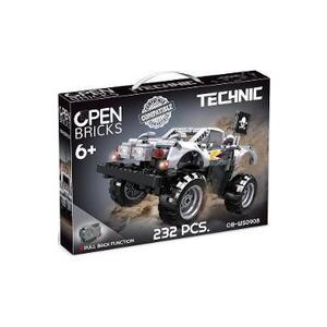 Imagine Set de constructie: Monster Truck argintiu