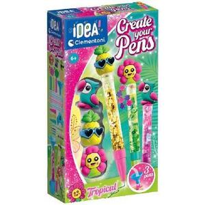 Imagine Set creatie 3 pixuri personalizate. Tropical
