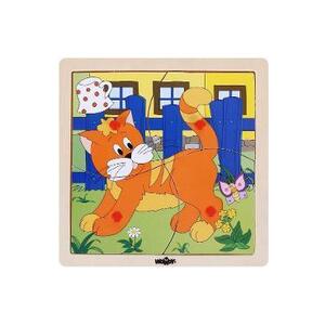 Imagine Puzzle din lemn: Pisica