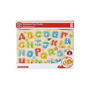 Imagine Puzzle din lemn cu butoni: Alfabet