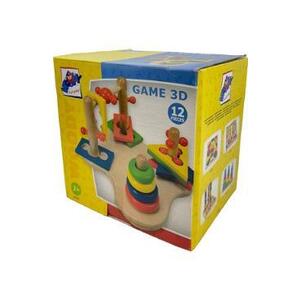 Imagine Joc de abilitati motorii 3D din lemn