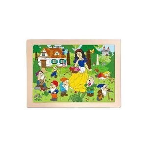 Imagine Puzzle din lemn: Alba ca Zapada