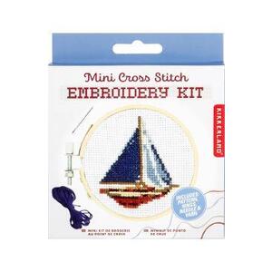 Imagine Mini kit de brodat. Barcuta
