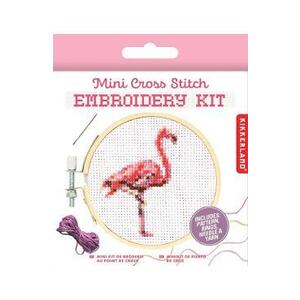 Imagine Mini kit de brodat: Flamingo