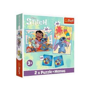 Imagine Puzzle 2 in 1 + Memos. Disney Stitch